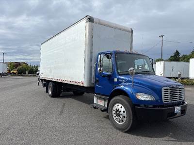 Freightliner M2 Box Truck - 220HP, 6 Speed Automatic, Swing Door