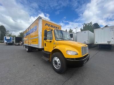 Freightliner M2 Box Truck - 220HP, 6 Speed Automatic, Roll up Door