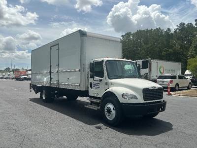 Freightliner M2 Box Truck - 220HP, 6 Speed Automatic, Roll up Door