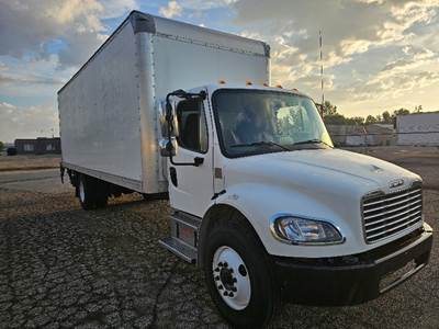 Freightliner M2 Box Truck - 220HP, 6 Speed Automatic, Roll up Door