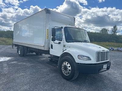 Freightliner M2 Box Truck - 220HP, 6 Speed Automatic, Roll up Door