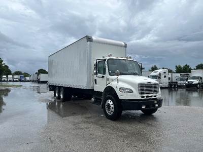 Freightliner M2 Box Truck - 300HP, 6 Speed Automatic, Roll up Door