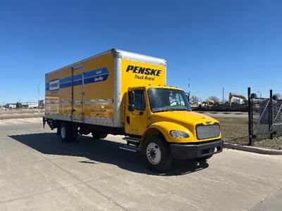 Freightliner M2 Box Truck - 220HP, 6 Speed Automatic, Roll up Door