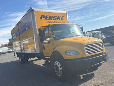 Freightliner M2 Box Truck - 220HP, 7 Speed Automatic, Roll up Door