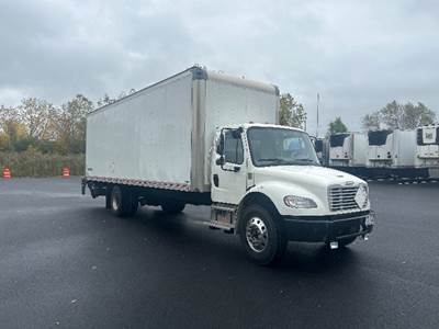 Freightliner M2 Box Truck - 220HP, 6 Speed Automatic, Swing Door