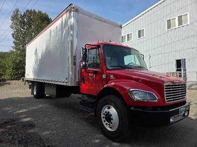 Freightliner M2 Box Truck - 220HP, 6 Speed Automatic, Swing Door