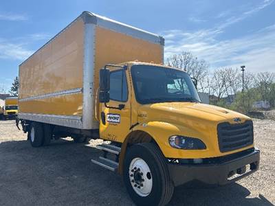 Freightliner M2P Box Truck - 220HP, 6 Speed Automatic, Roll up Door