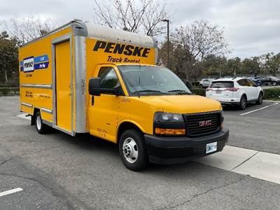 GMC G33903 Box Truck - 401HP, 6 Speed Automatic, Roll up Door