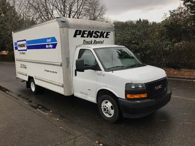GMC G33903 Box Truck - 401HP, 6 Speed Automatic, Roll up Door