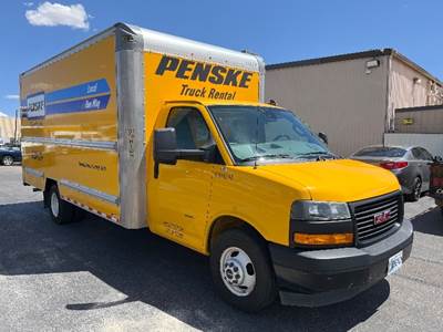 GMC G33903 Box Truck - 401HP, 6 Speed Automatic, Roll up Door