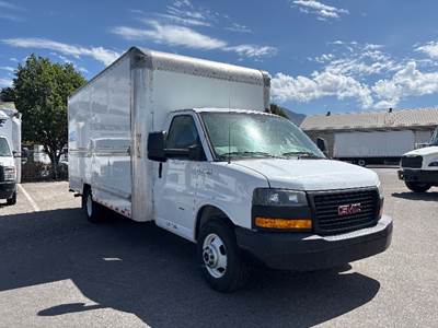 GMC G33903 Box Truck - 401HP, 6 Speed Automatic, Roll up Door