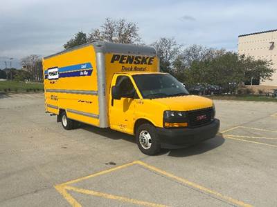 GMC G33903 Box Truck - 401HP, 6 Speed Automatic, Roll up Door
