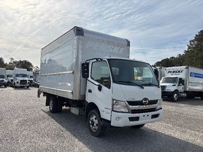 Hino 155 16 ft Box Truck - 210HP, 6 Speed Automatic, Roll up Door