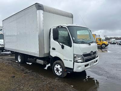 Hino 155 18 ft Box Truck - 210HP, 6 Speed Automatic, Roll up Door