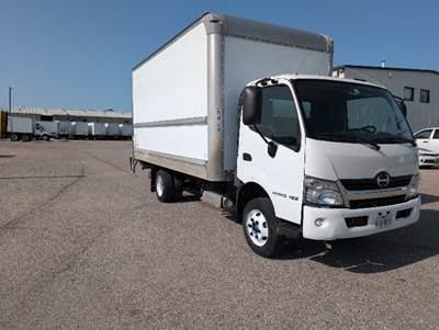 Hino 155 16 ft Box Truck - 210HP, 6 Speed Automatic, Roll up Door