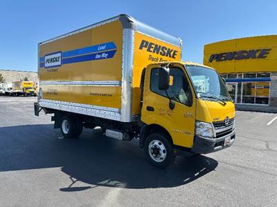 Hino 155 Box Truck - 210HP, 6 Speed Automatic, Roll up Door