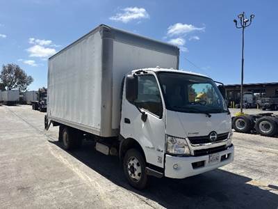 Hino 155 Box Truck - 210HP, 6 Speed Automatic, Roll up Door