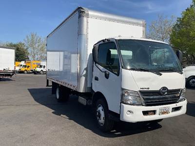 Hino 195 Box Truck - 210HP, 6 Speed Automatic, Swing Door