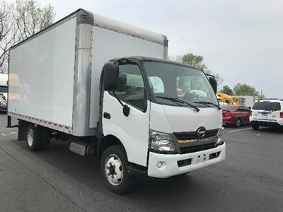 Hino 195 18 ft Box Truck - 210HP, 6 Speed Automatic, Swing Door