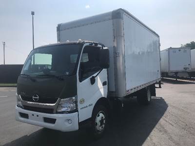 Hino 195 18 ft Box Truck - 210HP, 6 Speed Automatic, Swing Door