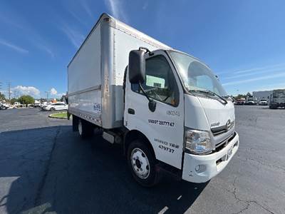 Hino 195 16 ft Box Truck - 210HP, 6 Speed Automatic, Roll up Door