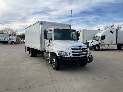 Hino 258LP Box Truck - 230HP, 6 Speed Automatic, Roll up Door