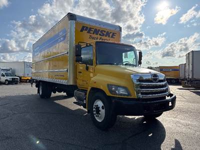 Hino 268 26 ft Box Truck - 230HP, 6 Speed Automatic