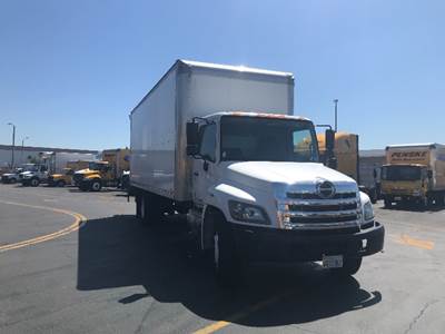 Hino 268 24 ft Box Truck - 230HP, 6 Speed Automatic, Roll up Door