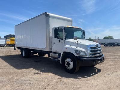 Hino 268 24 ft Box Truck - 230HP, 6 Speed Automatic, Roll up Door