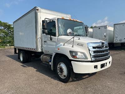 Hino 268 Box Truck - 230HP, 5 Speed Automatic, Roll up Door
