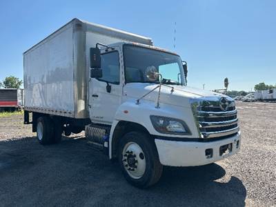 Hino 268 16 ft Box Truck - 230HP, 6 Speed Automatic, Roll up Door