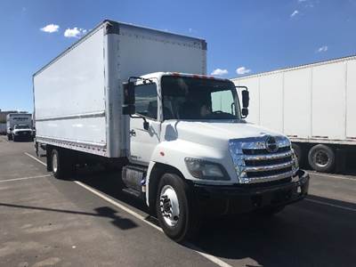Hino 268 26 ft Box Truck - 230HP, 6 Speed Automatic, Roll up Door