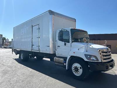 Hino 268 26 ft Box Truck - 230HP, 6 Speed Automatic, Roll up Door