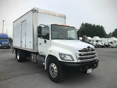 Hino 268 18 ft Box Truck - 230HP, 6 Speed Automatic, Roll up Door