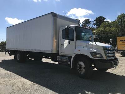 Hino 268 26 ft Box Truck - 230HP, 6 Speed Automatic, Roll up Door