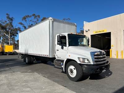 Hino 268 Box Truck - 230HP, 6 Speed Automatic, Roll up Door