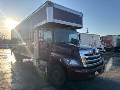Hino 268 Box Truck - 230HP, 6 Speed Automatic, Swing Door