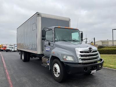 Hino 268 24 ft Box Truck - 230HP, 6 Speed Automatic, Roll up Door
