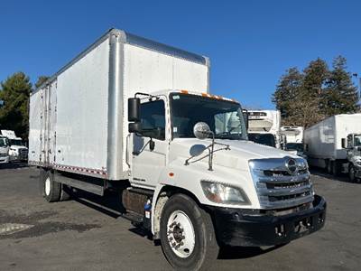 Hino 268 Box Truck - 230HP, 6 Speed Automatic, Swing Door