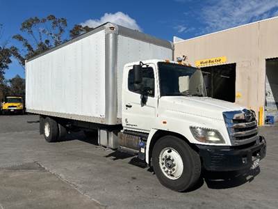 Hino 268 Box Truck - 220HP, 6 Speed Automatic, Roll up Door