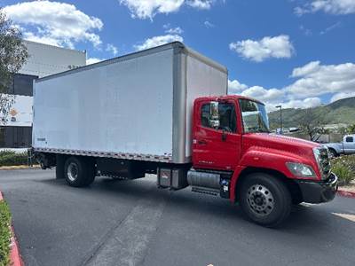 Hino 268 Box Truck - 230HP, 6 Speed Automatic, Swing Door