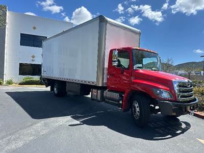Hino 268 Box Truck - 230HP, 6 Speed Automatic, Swing Door