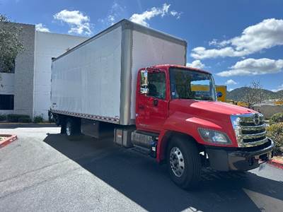 Hino 268 Box Truck - 230HP, 6 Speed Automatic, Swing Door