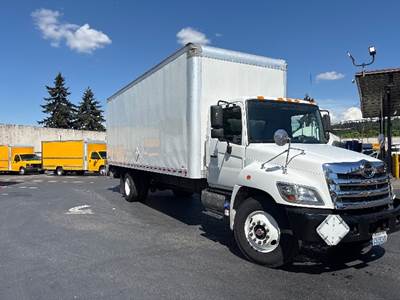 Hino 268 Box Truck - 230HP, 6 Speed Automatic, Roll up Door