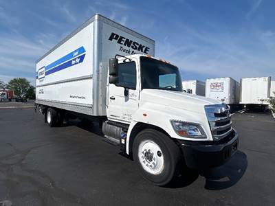 Hino 268 Box Truck - 230HP, 6 Speed Automatic, Roll up Door
