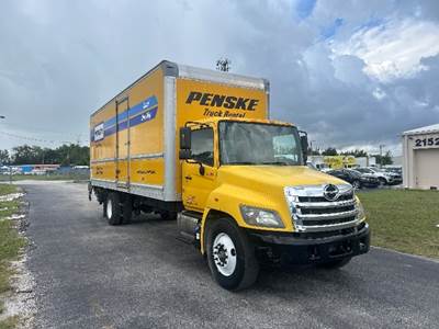 Hino 268 Box Truck - 230HP, 6 Speed Automatic, Roll up Door