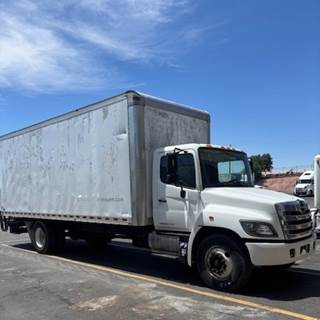 Hino 268 Box Truck - 220HP, 6 Speed Automatic, Roll up Door