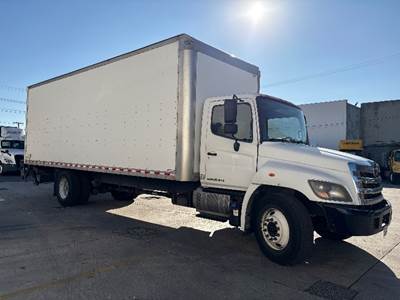 Hino 338 Box Truck - 260HP, 6 Speed Manual, Roll up Door