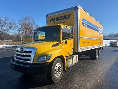 Hino 338 Box Truck - 260HP, 6 Speed Automatic, Roll up Door