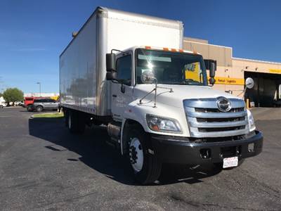 Hino 338 Box Truck - 260HP, 6 Speed Manual, Roll up Door